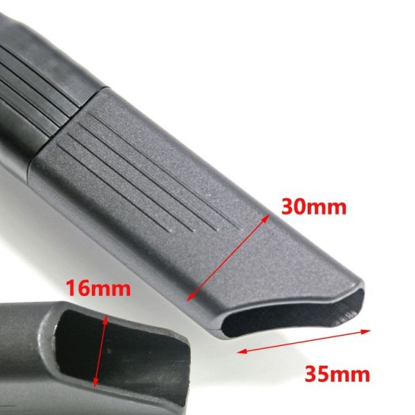 2 PCS For Dyson Vacuum Cleaner V7 / V8 / V10 / V11 Bendable Long Soft Flat Narrow Suction Nozzle - Image 5