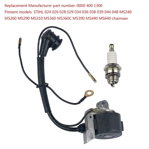 High Pressure Ignition Coil for STIHL MS AV028 024 026 240 260 029 034 038 039 044 - Image 3