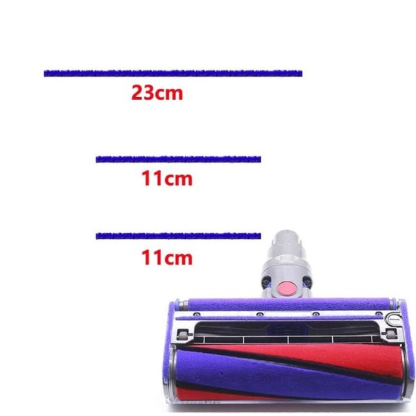 2 in 1 Velvet Strip Soft Velvet Floor Brush Hose Strips For Dyson V7 / V8 / V10 / V11 - Image 3