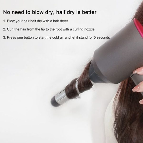 Pair Hair Curling Roller for Dyson Hair Dryer HD01 / HD02 / HD03 / HD04 / HD08 - Image 4