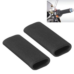 1 Pair Motorcycle Non-slip Sweat-absorbing Waterproof Sponge Handle Cover, Inside Diameter: 31mm