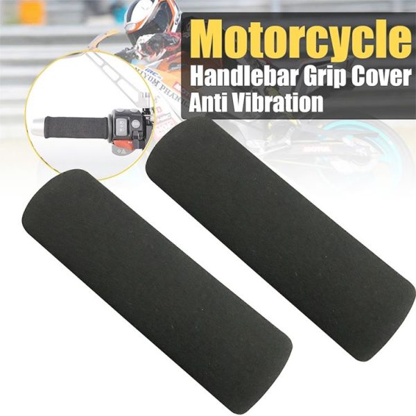 1 Pair Motorcycle Non-slip Sweat-absorbing Waterproof Sponge Handle Cover, Inside Diameter: 31mm - Image 5