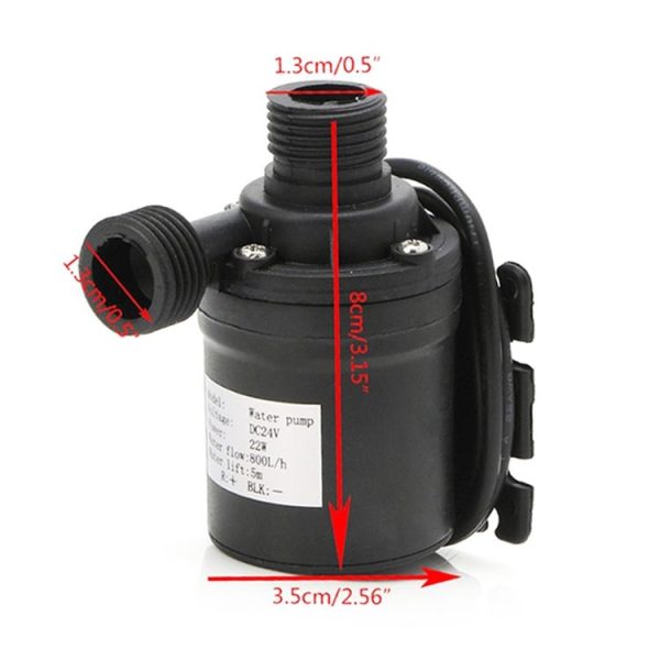 DC24V 5.5M Lift Brushless Motor Submersible Pump - Image 4