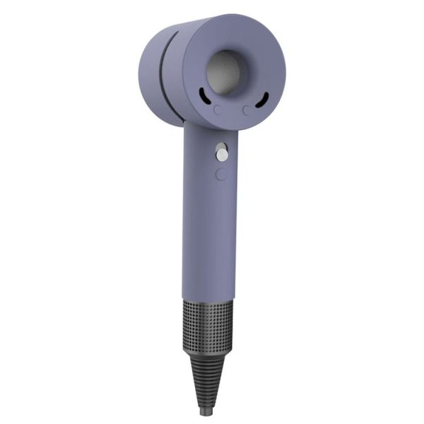 Hairdryer Shockproof Silicone Protective Case For Dyson (Lavender Grey)