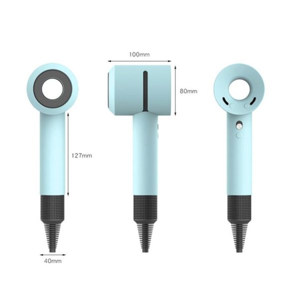 Hairdryer Shockproof Silicone Protective Case For Dyson (Lavender Grey) - Image 3