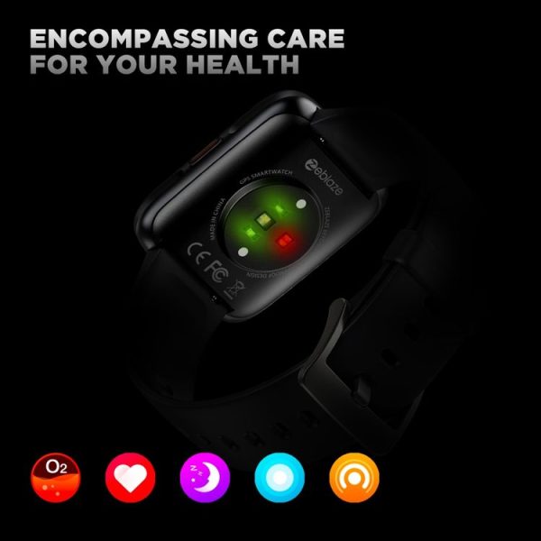 Zeblaze Beyond 1.78 inch AMOLED Display GPS Waterproof 5 ATM Health & Fitness Smart Watch (Black) - Image 7