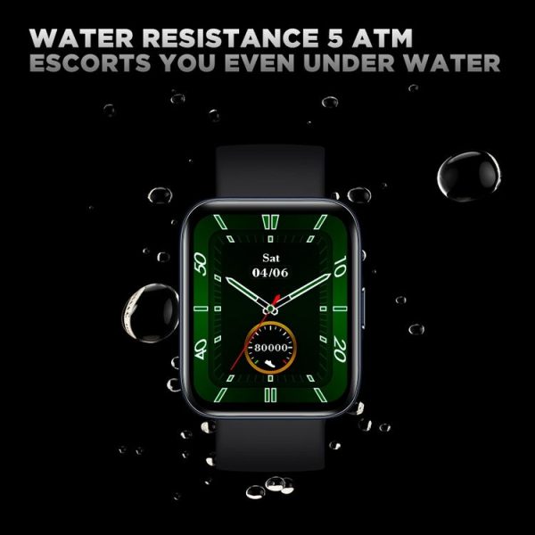 Zeblaze Beyond 1.78 inch AMOLED Display GPS Waterproof 5 ATM Health & Fitness Smart Watch (Black) - Image 9