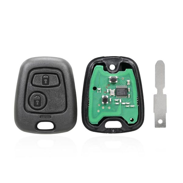 Peugeot 206 433MHz 2 Buttons Intelligent Remote Control Car Key, Key Blank: NE78