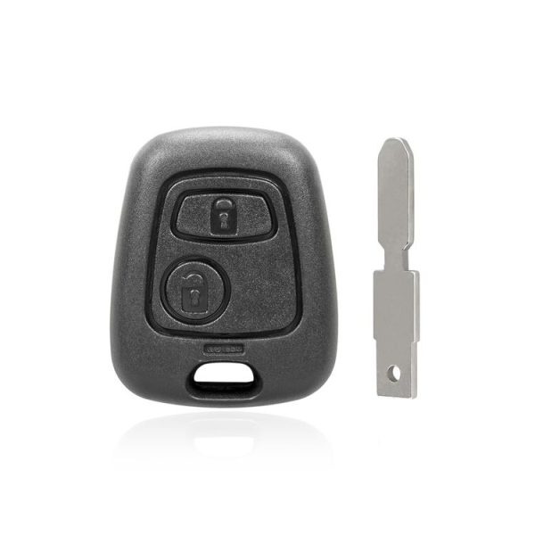 Peugeot 206 433MHz 2 Buttons Intelligent Remote Control Car Key, Key Blank: NE78 - Image 2