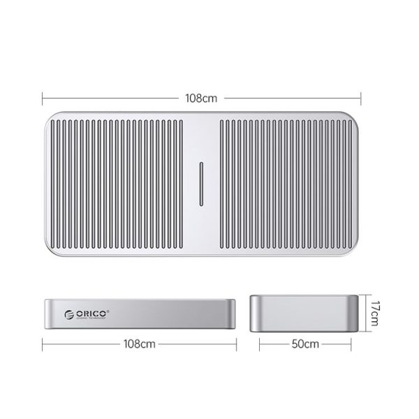 ORICO M224C3-U4-SV M.2 NVME 40Gbps SSD Enclosure (Silver) - Image 2