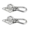 2 PCS 6mm 316 Stainless Steel Sand Bag Ceiling Hook Heavy Duty Swing Hangers - Image 2