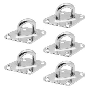 5 PCS 5mm 316 Stainless Steel Ship Diamond Door Hinges Buckle