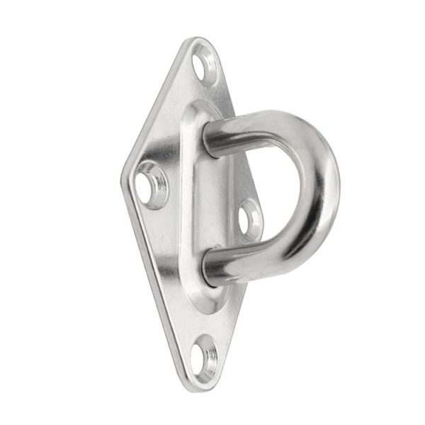 5 PCS 6mm 316 Stainless Steel Ship Diamond Door Hinges Buckle - Image 2