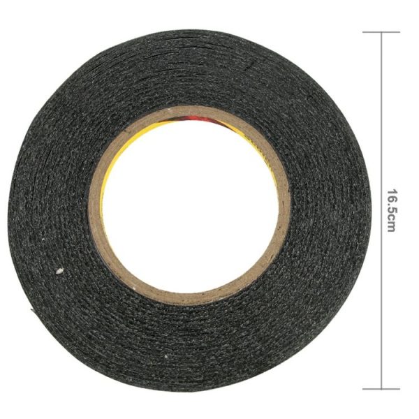 10 PCS 2mm Double Sided Adhesive Sticker Tape for Phone Touch Panel Repair, Length: 50m (Black) - Image 3