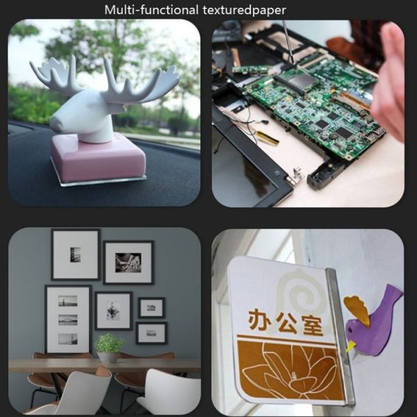 10 PCS 2mm Double Sided Adhesive Sticker Tape for Phone Touch Panel Repair, Length: 50m (Black) - Image 4