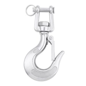 350kg Load Bearing 304 Stainless Steel Rotatable Fork Hoist Chain Lifting Cargo Hook