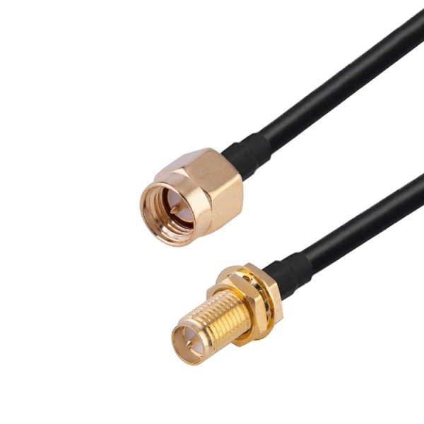 SMA Male to SMA Female RG174 RF Coaxial Adapter Cable, Length: 20cm - Image 2