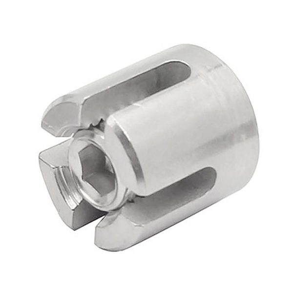 M16x8 316 Stainless Steel Garden Wire Rope Cross Fixed Clip - Image 2