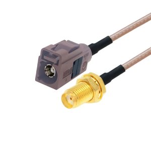 20cm Antenna Extension RG316 Coaxial Cable (SMA Female to Fakra F Female)