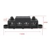 Black M8 Stud RV Ship High Current Power Distribution Terminal Block with Cover - Image 3