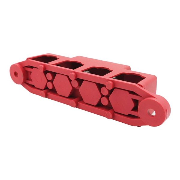 Red M10 Stud RV Ship High Current Power Distribution Terminal Block with Cover - Image 4