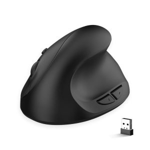 X10 2.4G Wireless Vertical Ergonomic Gaming Mouse (Black)