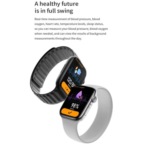 Watch 8 Max 1.85 inch Wireless Charging Bluetooth Call NFC Smartwatch (Black) - Image 10