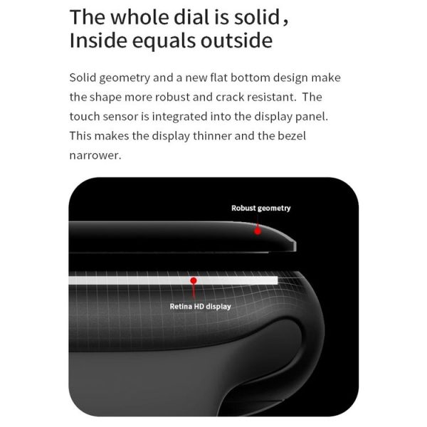 Watch 8 Max 1.85 inch Wireless Charging Bluetooth Call NFC Smartwatch (Black) - Image 4