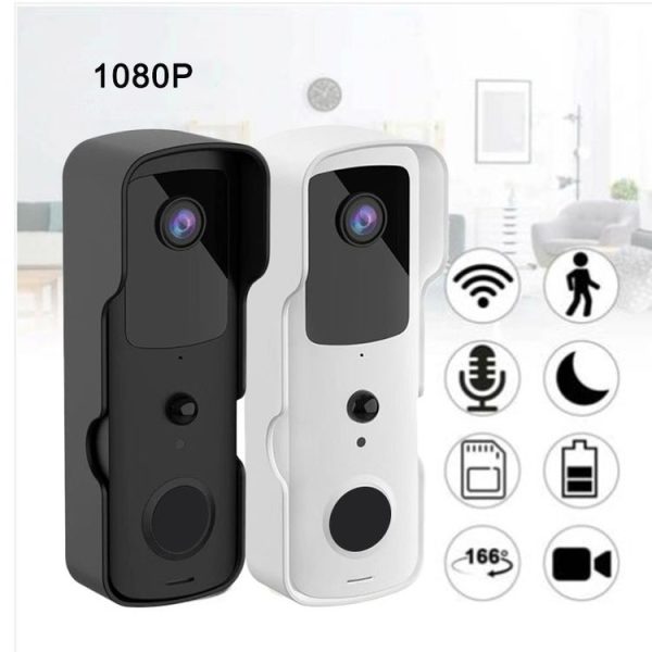 T30 Tuya Smart WIFI Video Doorbell Support Two-way Intercom & Night Vision (Black) - Image 6