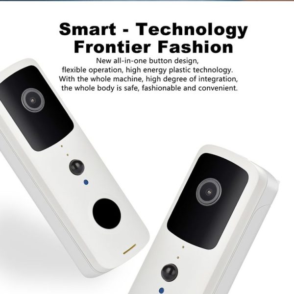 T30 Tuya Smart WIFI Video Doorbell Support Two-way Intercom & Night Vision (Black) - Image 7