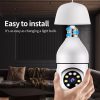 A6 2MP HD Light Bulb WiFi Camera Support Motion Detection / Two-way Audio / Night Vision / TF Card With 8G Memory Card - Image 4