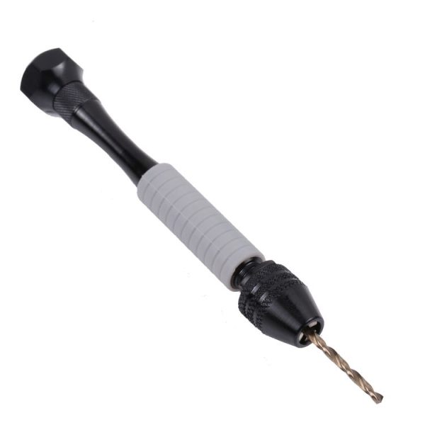 Precision Pin Vise Mini Twist Drill Bits Hand Drill Set, Model: 8009