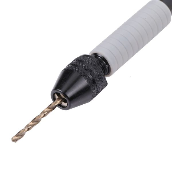 Precision Pin Vise Mini Twist Drill Bits Hand Drill Set, Model: 8009 - Image 4