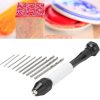 Precision Pin Vise Mini Twist Drill Bits Hand Drill Set, Model: 8009 - Image 7