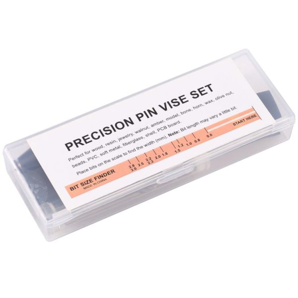 Precision Pin Vise Mini Twist Drill Bits Hand Drill Set, Model: 8011 - Image 6