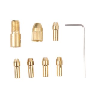 DIY-5.0 8 in 1 DIY Mini Chuck Fixture Clamp Drill Chuck Clip