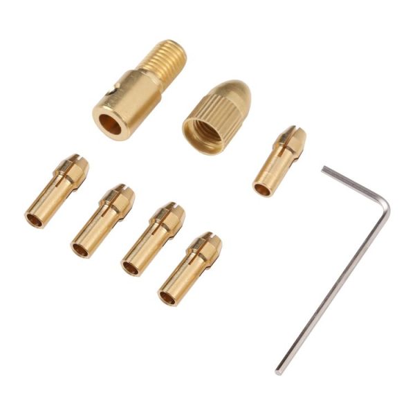 DIY-5.0 8 in 1 DIY Mini Chuck Fixture Clamp Drill Chuck Clip - Image 3