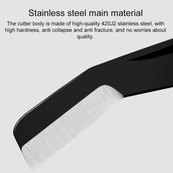 Original Xiaomi Youpin Huohou Mini Unpacking Foldable Knife (Black) - Image 4