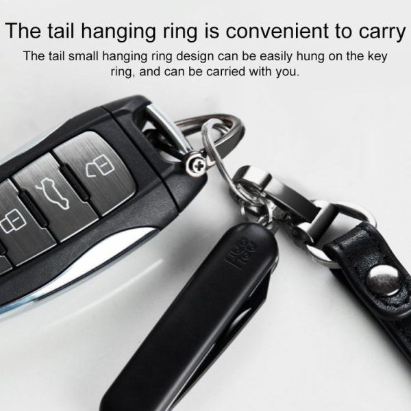 Original Xiaomi Youpin Huohou Mini Unpacking Foldable Knife (Black) - Image 7
