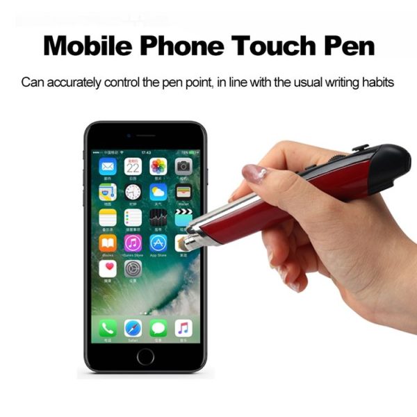 PR-08 Multifunctional Wireless Bluetooth Pen Mouse Capacitive Pen Mouse (Black) - Image 6