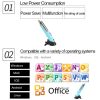 PR-08 Multifunctional Wireless Bluetooth Pen Mouse Capacitive Pen Mouse (Black) - Image 7