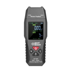SmartSensor AS1393 Handheld Electromagnetic Radiation Detector (Black)