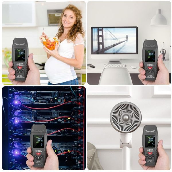 SmartSensor AS1393 Handheld Electromagnetic Radiation Detector (Black) - Image 5