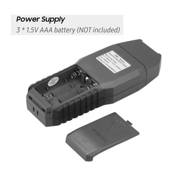 SmartSensor AS1393 Handheld Electromagnetic Radiation Detector (Black) - Image 7