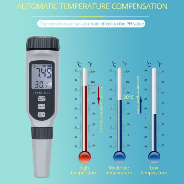 SmartSensor PH818 PH Water Quality Tester Pen - Image 5