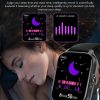 HAMTOD GT21 1.69 inch TFT Screen Smart Watch Supports Bluetooth Call / Sleep Monitoring / Heart Rate Monitoring (Obsidian Black) - Image 9