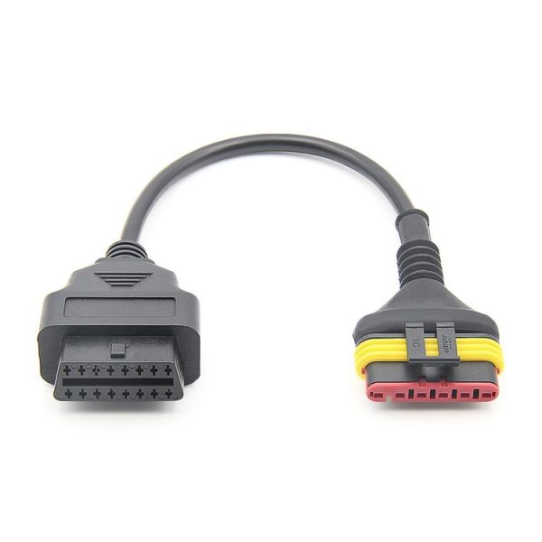 Motorcycle OBD 6 Pin to 16 Pin Adapter Cable for Benelli - Image 2