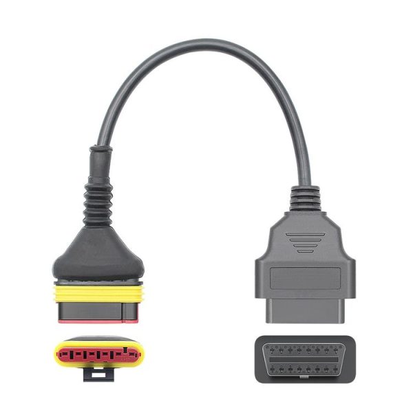 Motorcycle OBD 6 Pin to 16 Pin Adapter Cable for Benelli - Image 3