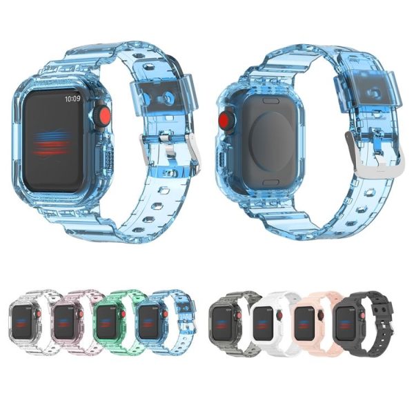 Apple Watch Ultra 49mm Armor Integrated TPU Watch Band (Transparent) - Image 7