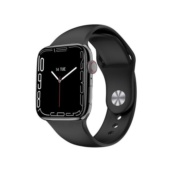 HAMTOD GT17 Max 1.85 inch Smart Watch, Support Voice Calling / Heart Rate / Blood Oxygen / NFC (Black)